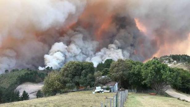 Feuer in Südafrika