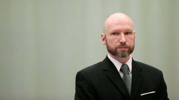 Anders Behring Breivik im Jänner 2017