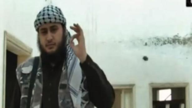 Mohamed Mahmoud (alias Abu Usama al-Gharib). Drohvideo des Salafisten und Islamisten gegen Österreich....