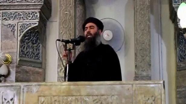 Terrorführer Abu Bakr al-Baghdadi.