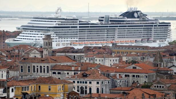 Venedig ist eine Höhepunkt auf vielen Kreuzfahrten