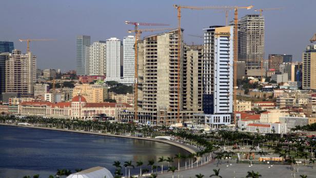 Blick auf Luanda, die Hauptstadt Angolas.