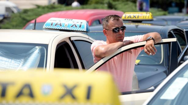 Kroatien: Taxifahrer protestierten gegen Uber