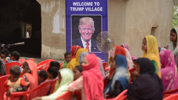 Indisches Dorf ändert seinen Namen in "Trump Village"