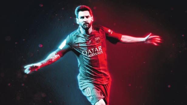 Lionel Messi - ein Fußballer wie von einem anderen Stern.