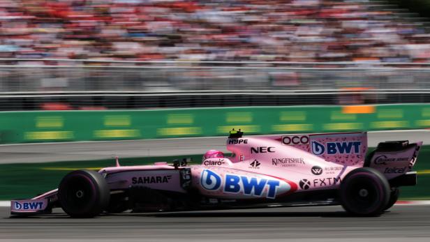 Der Bolide von Force India ist nicht nur markant, sondern auch schnell und zuverlässig.