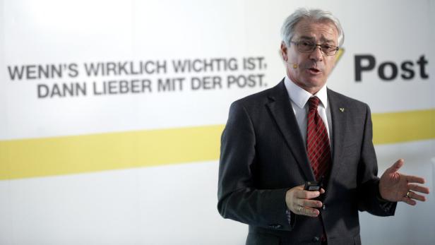 1.084.000 Euro Jahresgehalt: Post-Vorstandschef Georg Pölzl.