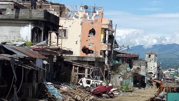 Zerstörungen in Marawi
