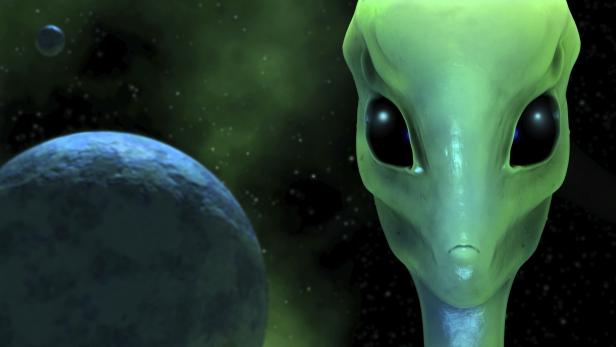 Vorerst reine Fiktion: Noch hat die NASA keine Aliens entdeckt.