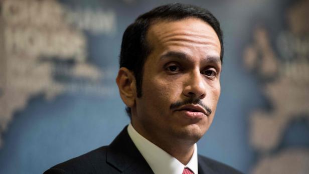Katars Außenminister Al Thani ist erzürnt.