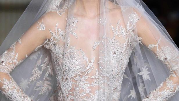 Zuhair Murad: Auch die Braut kleidet der Libanese transparent