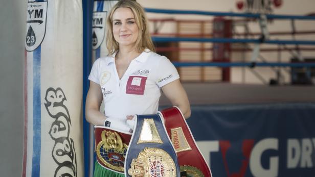 Power-Lady: Nicole Wesner begann in Wien zu boxen.