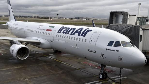 Ein Airbus A321 der Iran Air.