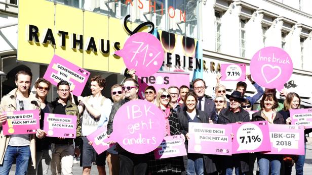 Die Neos wollen 2018 auch in den Innsbrucker Gemeinderat