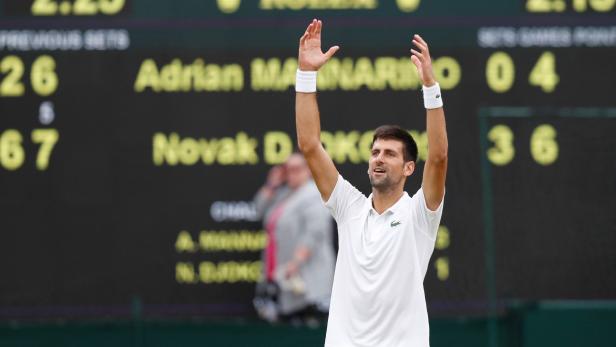 Novak Djokovic scheint zu alter Stärke gefunden zu haben.