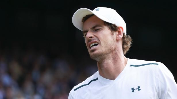 Murray scheiterte beim Heim-Grand-Slam im Viertelfinale.
