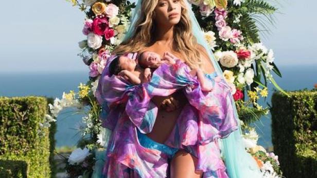 Beyoncé zeigt erstmals Foto ihrer Zwillinge