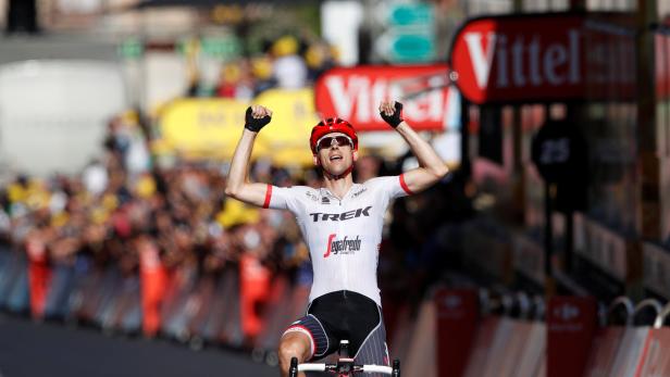 Mollema war am Ende der fast 190 Kilometer sichtlich erleichtert.