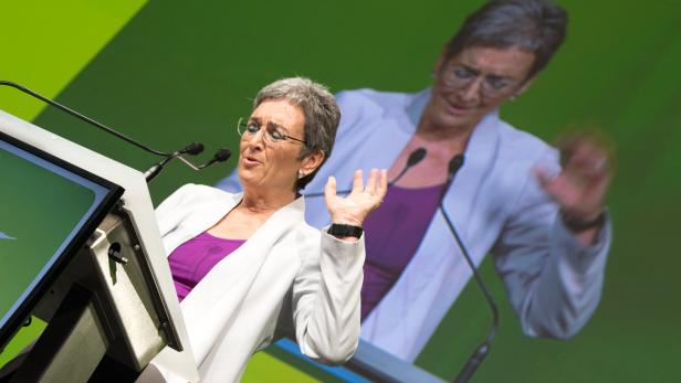 Ulrike Lunacek, EU-Mandatarin und Grünen-Spitzenkandidatin.