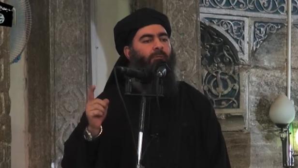 Al-Baghdadi im Juli 2015 im irakischen Mossul