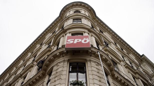 Die Parteizentrale der SPÖ in der Löwelstraße, neben dem Burgtheater