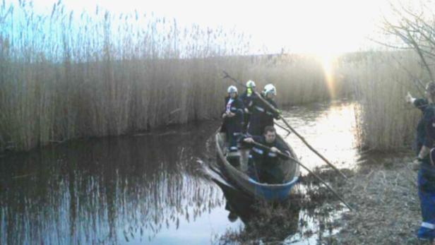 Drei Jugendliche in Seenot