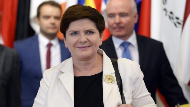 Polnische Premierministerin Beata Szydlo