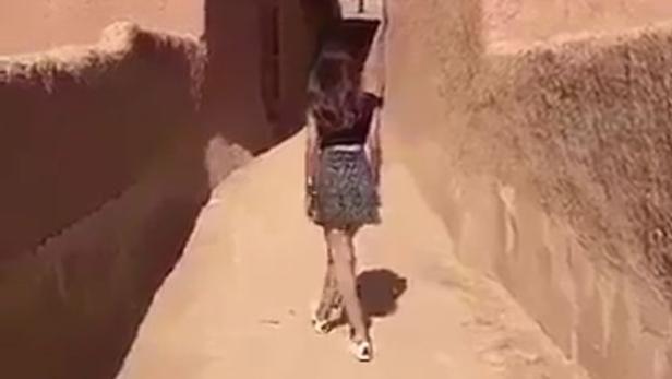 Frau, Minirock, Saudi-Arabien, Video, Empörung