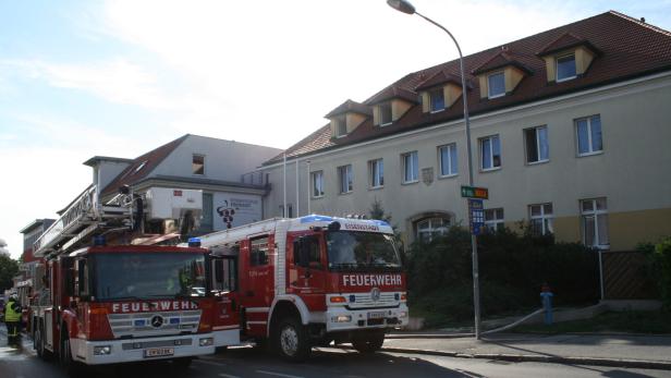 Wohnungsbrand im Dachgeschoss der landwirtschaftlichen Fachschule Eisenstadt