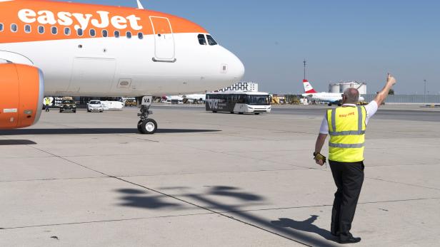 Der erster Easyjet-Airbus unter österreichischer Flagge