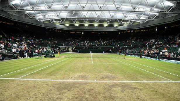 Auf dem Rasen von Wimbledon könnte manipuliert worden sein.