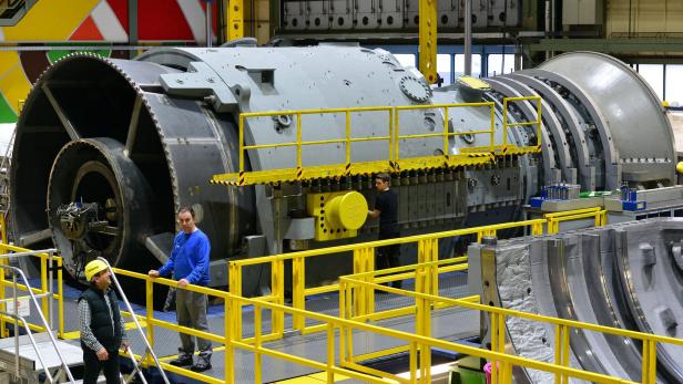 Eine Siemens-Gasturbine landete trotz Sanktionen auf der Krim