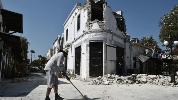 Bilder der Zerstörung im griechischen Urlaubsparadies Kos