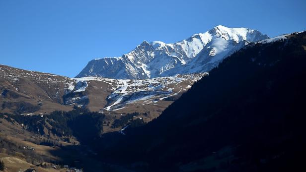 Blick auf den Mont Blanc.