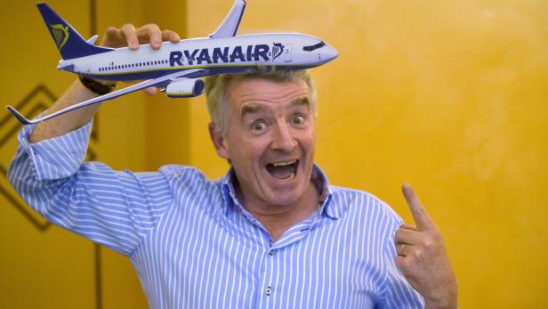 Ryanair-Chef Michael O&#039;Leary in Rom