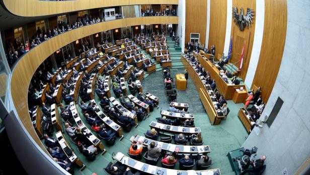 Plenarsaal des Nationalrats
