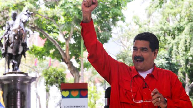 Venezuel&#039;s Präsident Nicolas Maduro benutzte Popsong zur Werbung