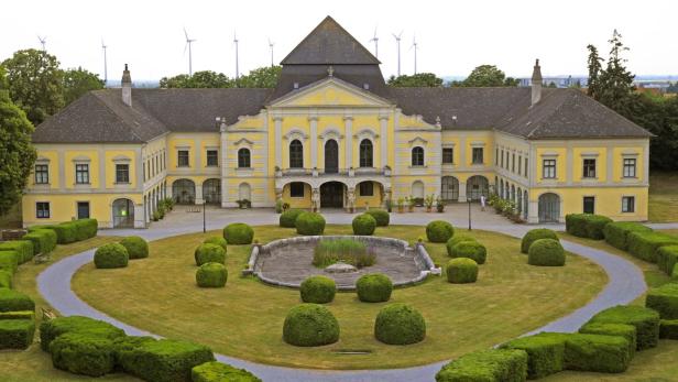 Im Schloss Kittsee ist der barocke Festsaal gesperrt