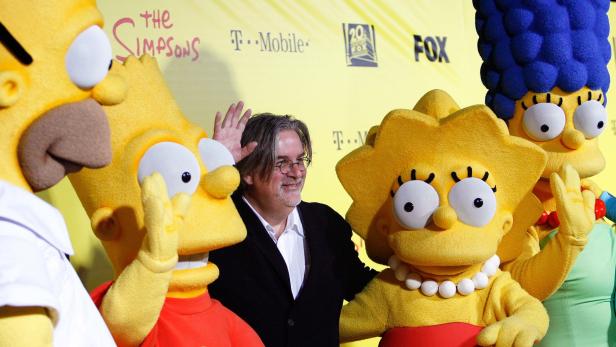 Auf zu neuen Ufern: Matt Groening (hier mit &quot;Simpsons&quot;) dreht für Netflix