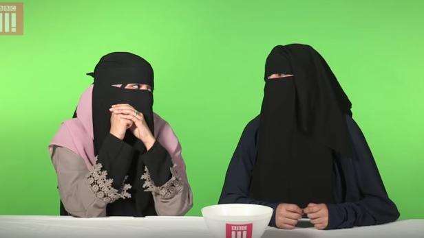 BBC: Sätze, die Burka tragende Frauen satt haben