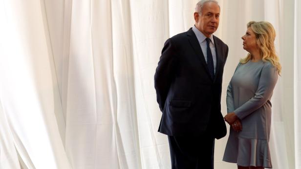 Israels Premier Benjamin Netanjahu und seine Frau Sara.