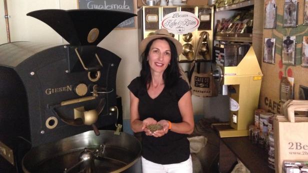Monika Kager hat sich mit ihrer eigenen Rösterei samt Kaffeehaus ihren Traum verwirklicht