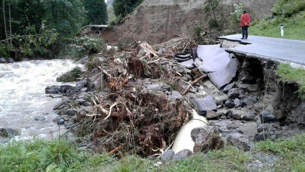 In der Steiermark sorgten schwere Unwetter für massive Schäden
