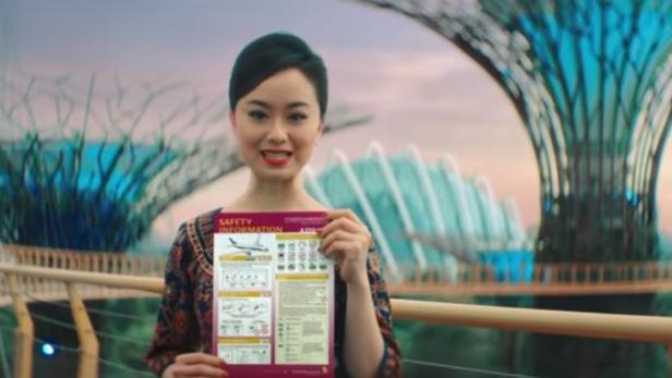 Singapore Airlines: Stilvolles Safety-Video erobert das Netz