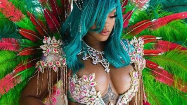 Rihanna am Karneval