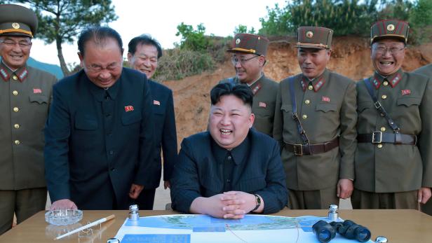 Nordkoreas Diktator Kim Jong-Un.
