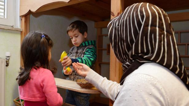 Zwei von drei Kindergärten übertrieben Integrationsbemühungen (Symbolbild)