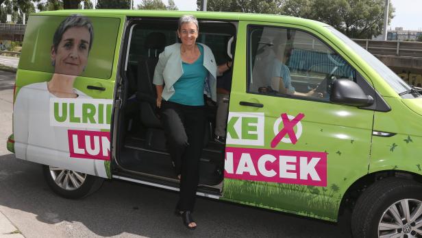 Ulrike Lunacek startete am 12. August ihre Wahlkampftour