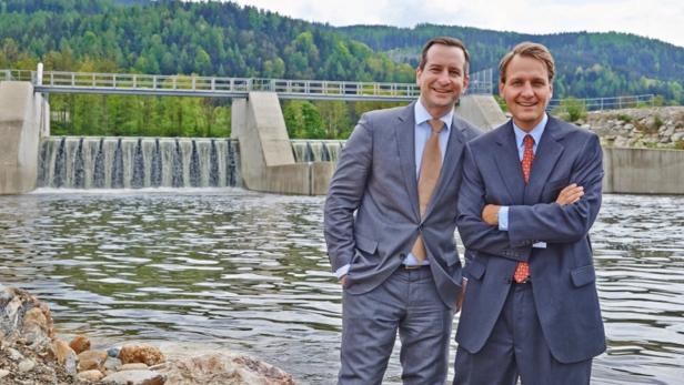 Mein Alpenstrom-Chefs: Philipp Rehulka (l.) und Cord Prinzhorn