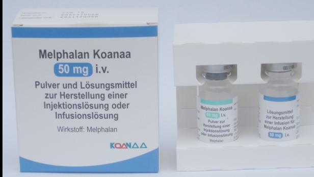 Melphalan Koanaa: Der Wirkstoff ist lebenswichtig für bestimmte Patienten.